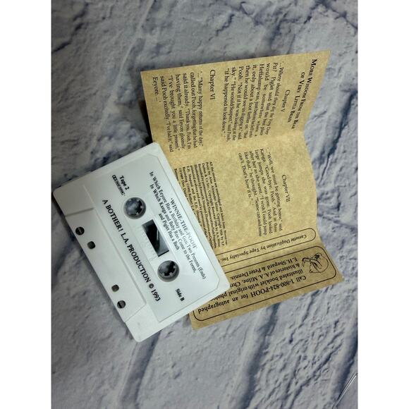 Winnie the Pooh Stories & Poems Cassette tape Collection in Cedar Box Wooden Box - Picture 9 of 15